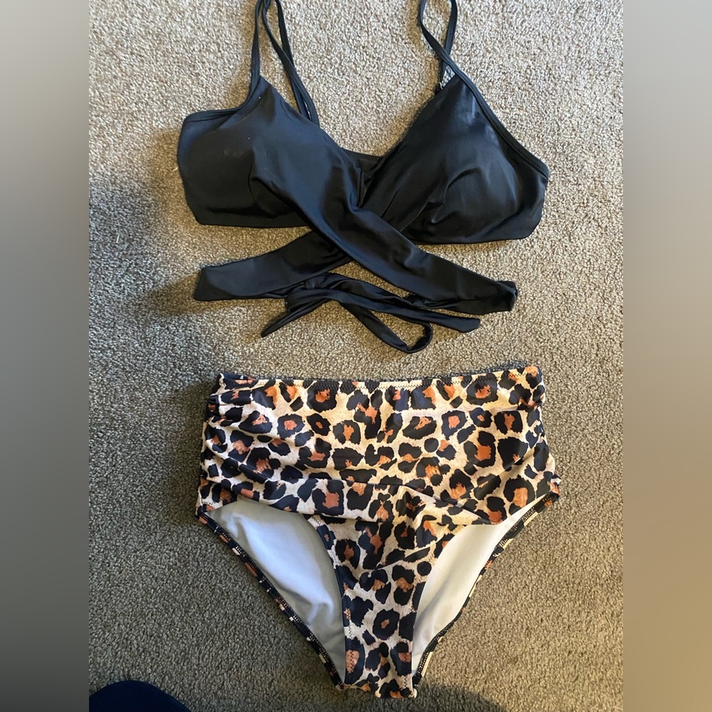 High waist bikini